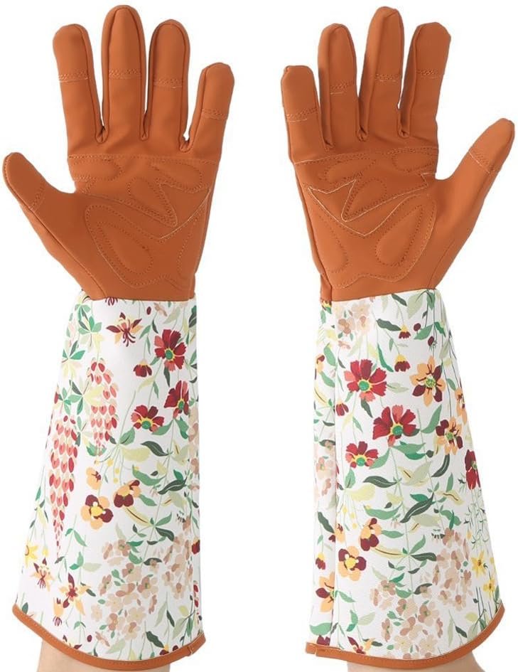 Rose Pruning Gardening Gloves Thorn Proof/Puncture Resistant Long Garden Gloves Protect Hands and Arms for Women - Image 2